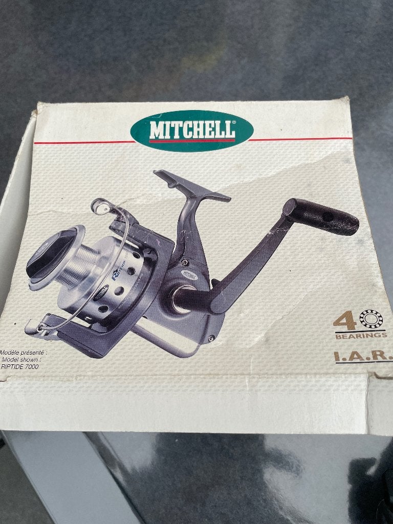 Nieuwe Mitchell Riptide 8000 zeemolen., Ophalen of Verzenden, Nieuw, Molen