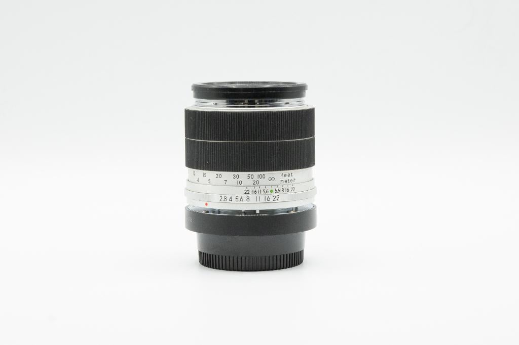 RE Auto Topcor 100mm 2.8 met Exa-Nik adapter, Ophalen of Verzenden, Zo goed als nieuw, Macrolens