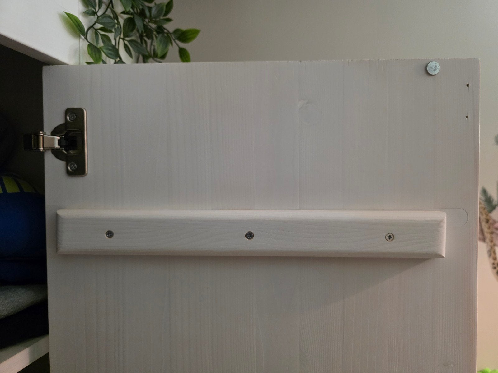 Bopita set: Kledingkast, Commode en Muurplankje - Whitewash, Kinderen en Baby's, Ophalen, Gebruikt, 50 tot 70 cm, 105 cm of meer