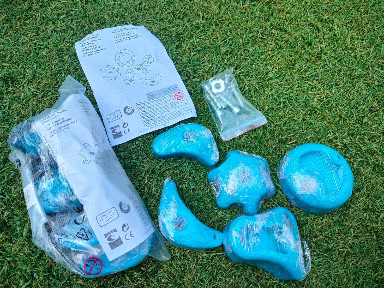 Kllimstenen NIEUW, blauw 5 soorten. 2 sets, Ophalen, Nieuw