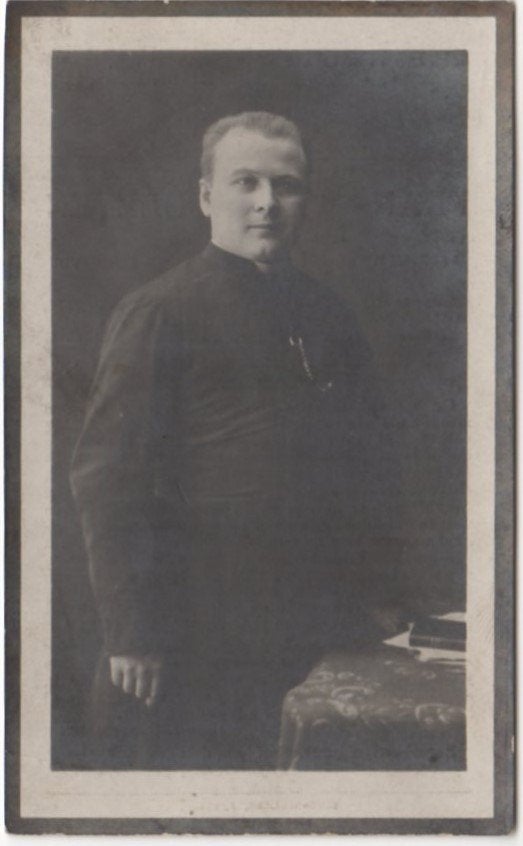 priester Frans van Acoleyen 1872-1911 St.Gillis-Waas, 38 jr, Verzenden