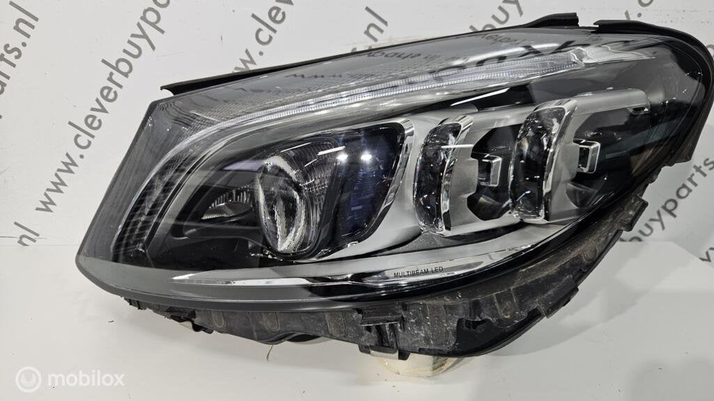 Koplamp origineel led C-klasse W205 ('14->) A2059061506KZ, Gebruikt, Mercedes-Benz, Ophalen of Verzenden, Mercedes-Benz