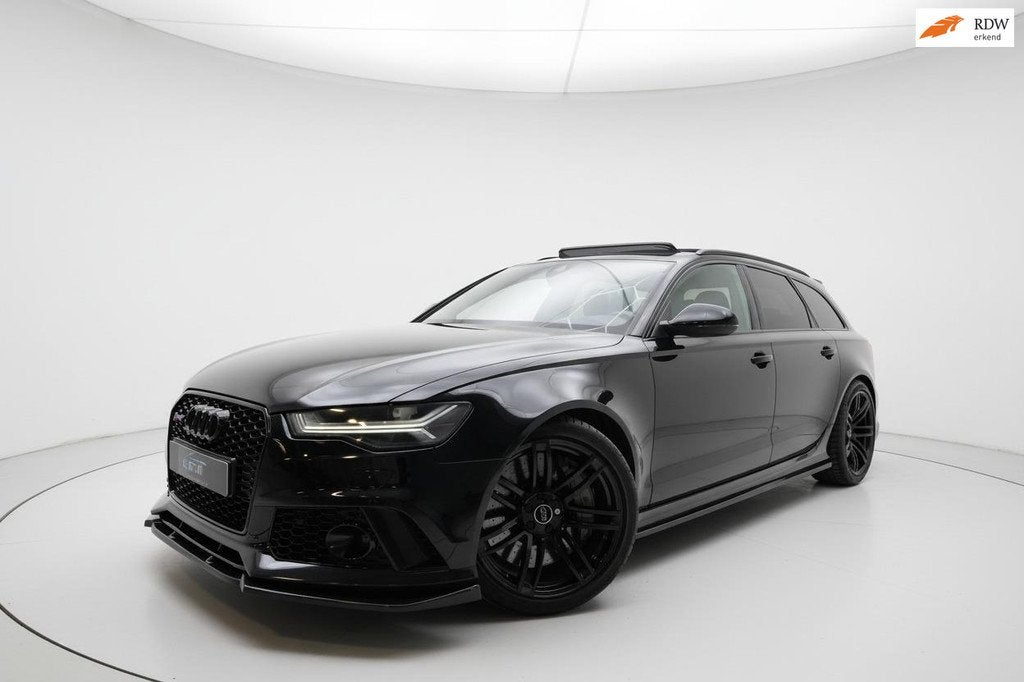 Audi A6 Avant 4.0 TFSI RS 6 quattro PANO KERAMISCH B&O 360, Auto's, Automaat, Gebruikt, Geïmporteerd, 3993 cc