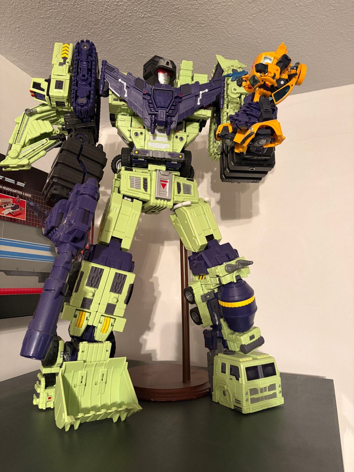 Transformers TW-C07 Constructor Devastator, bumblebee, Verzamelen, Transformers, G1, Ophalen, Zo goed als nieuw, Decepticons