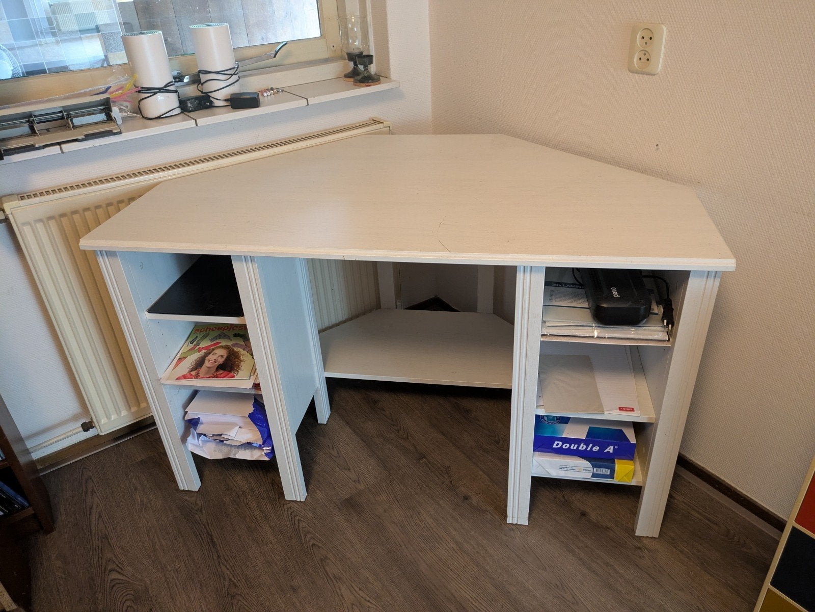 Hoek bureau Ikea, Huis en Inrichting, Ophalen, Gebruikt