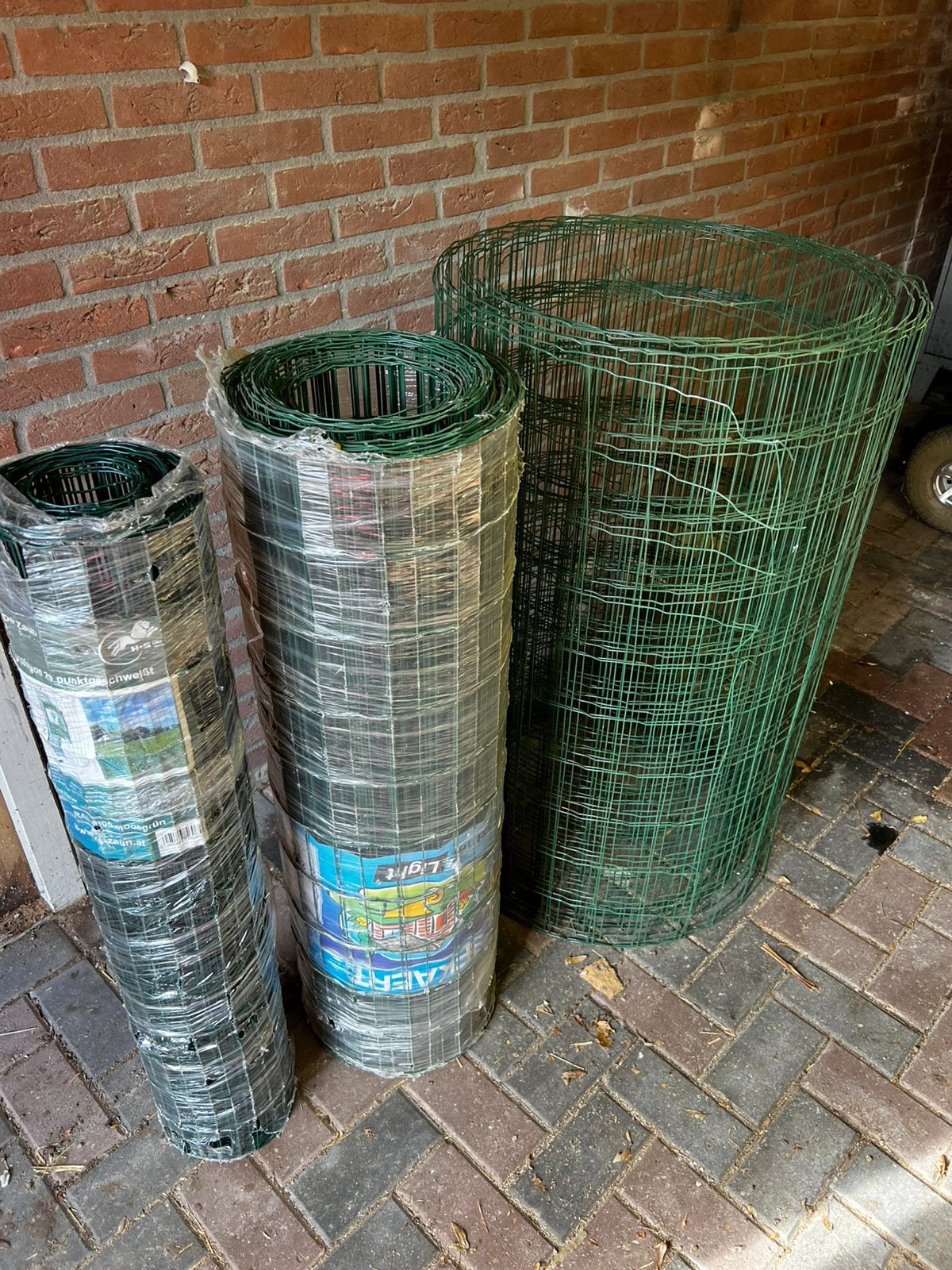 Te koop 45 m nieuw gaas, Tuin en Terras, Gaas en Draad, Ophalen of Verzenden, Zo goed als nieuw, Minder dan 10 meter