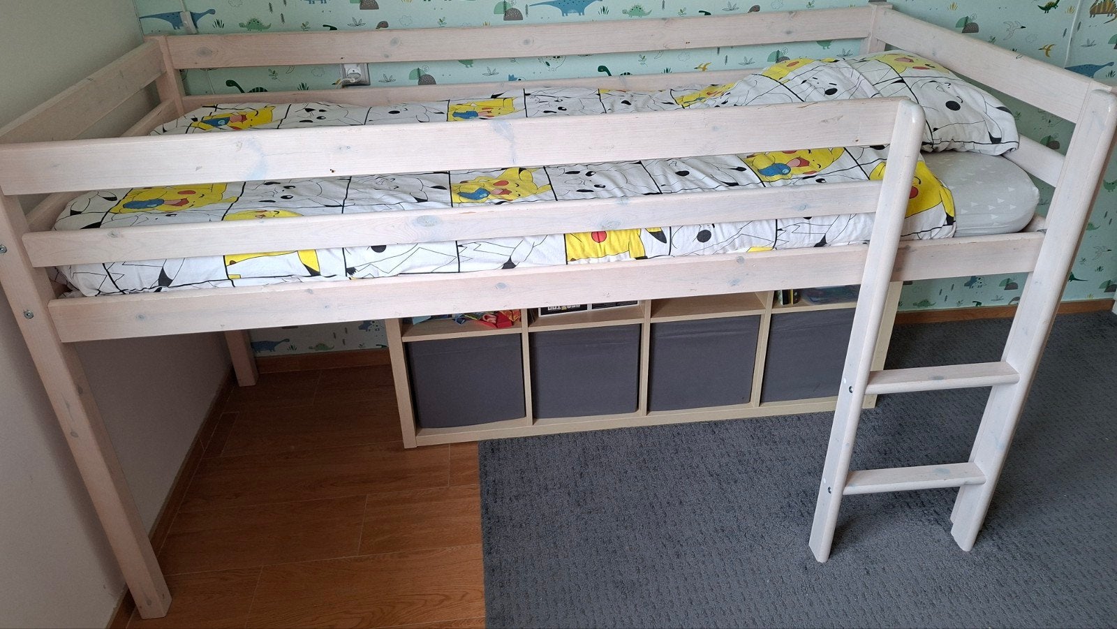 Halfhoogslaper whitewash, Ophalen, Gebruikt, Halfhoogslaper