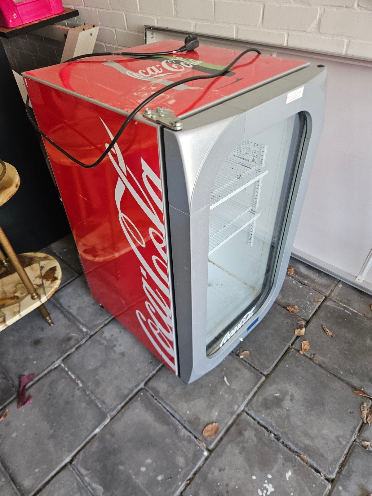 Coca-Cola Koelkast - Werkt Perfect, Sleutel Ontbreekt, Witgoed en Apparatuur, 75 tot 100 liter, 45 tot 60 cm, Ophalen, 85 tot 120 cm