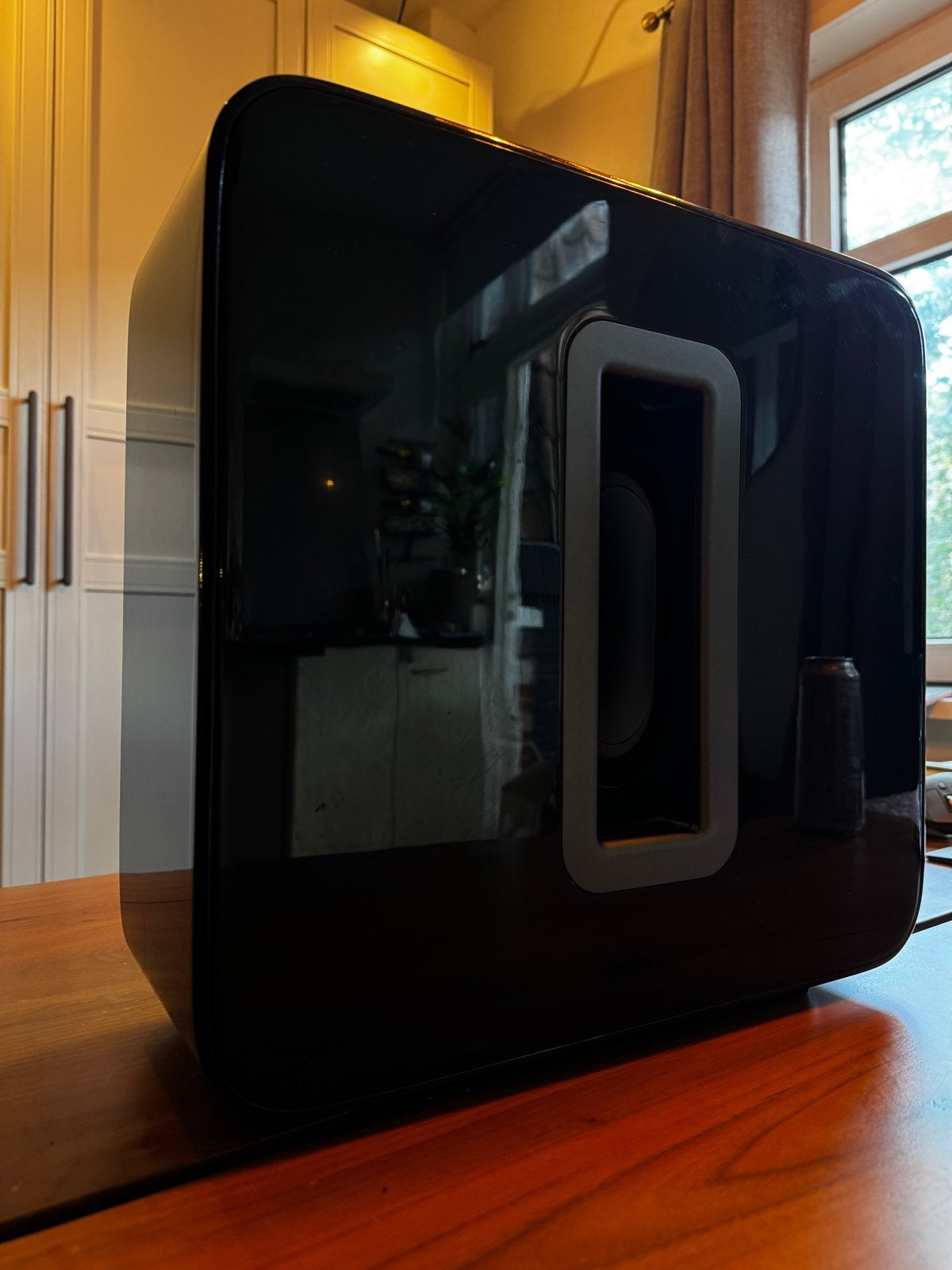 Sonos Sub Subwoofer Zwart - Diepe Bas voor je Sonos Systeem, Ophalen, Zo goed als nieuw, Subwoofer, Sonos