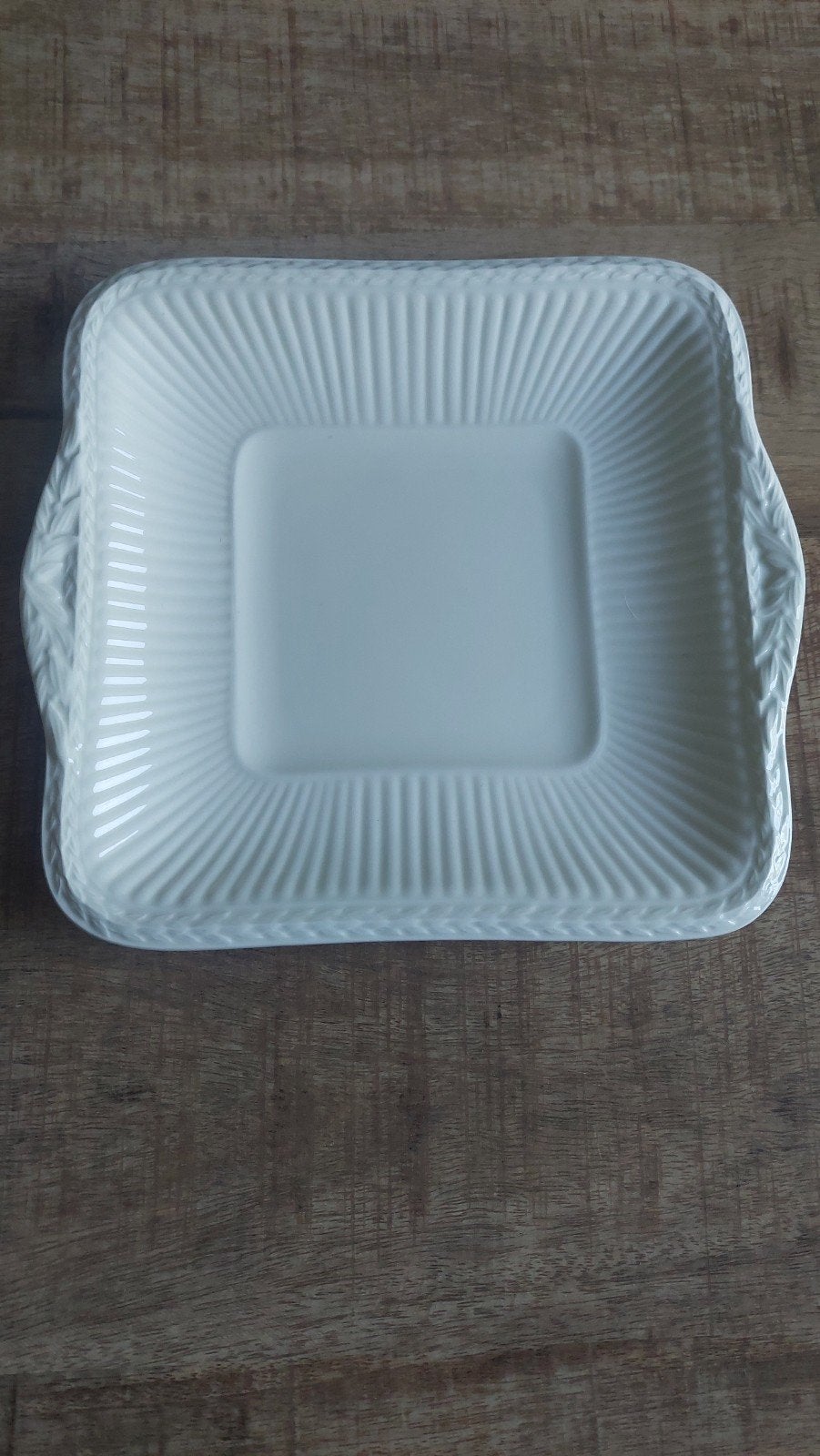 Wedgwood Edme vierkante schaal - Zeer goede staat, Ophalen, Klassiek, Wedgwood, Schaal of Schalen