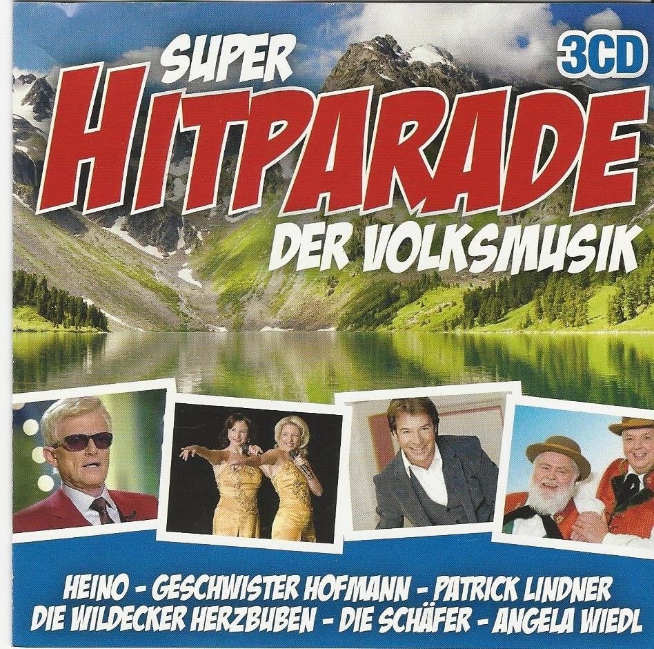 Super Hitparade der Volksmusik = 3cd BOX = 2,49, Ophalen of Verzenden, Zo goed als nieuw, Schlager