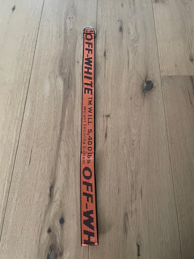 Oranje off-white zadelriem nieuw!, Ophalen of Verzenden, Nieuw, Overige typen, Overige merken