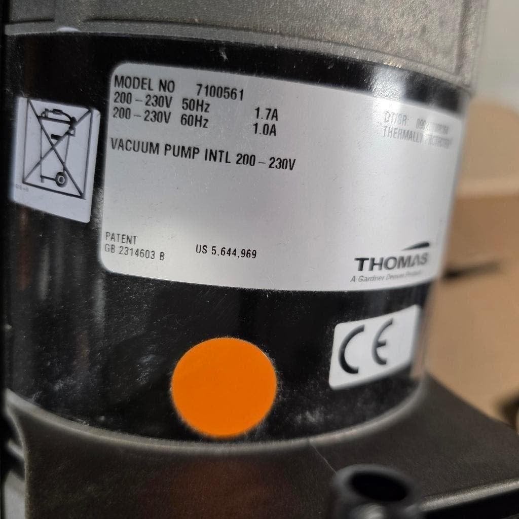 ZGAN elektra vacuumpomp 230 volt merk THOMAS, Ophalen, Zo goed als nieuw