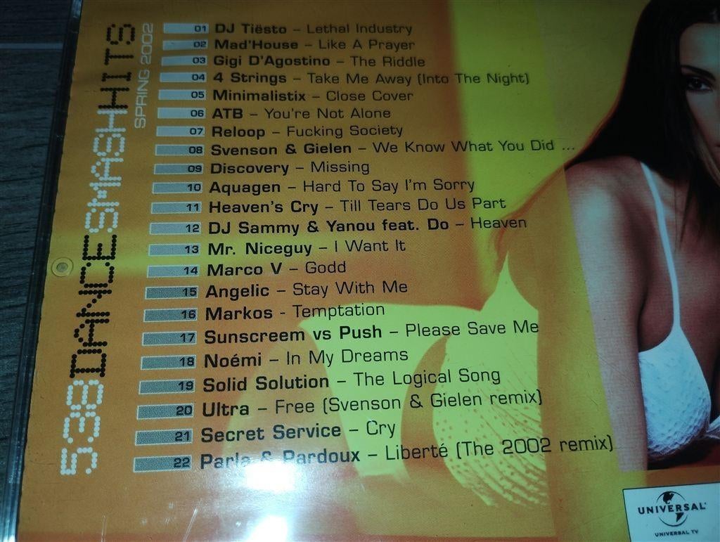 538 Dance Smash Hits Spring 2002, Cd's en Dvd's, Cd's | Verzamelalbums, Ophalen of Verzenden, Zo goed als nieuw, Dance