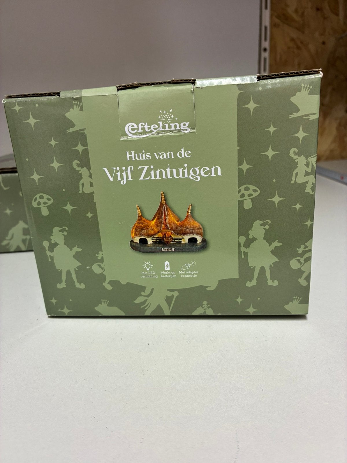 Efteling Huis van de vijf Zintuigen Nieuw in de verpakking., Verzamelen, Efteling, Ophalen of Verzenden, Nieuw, Button of Speldje