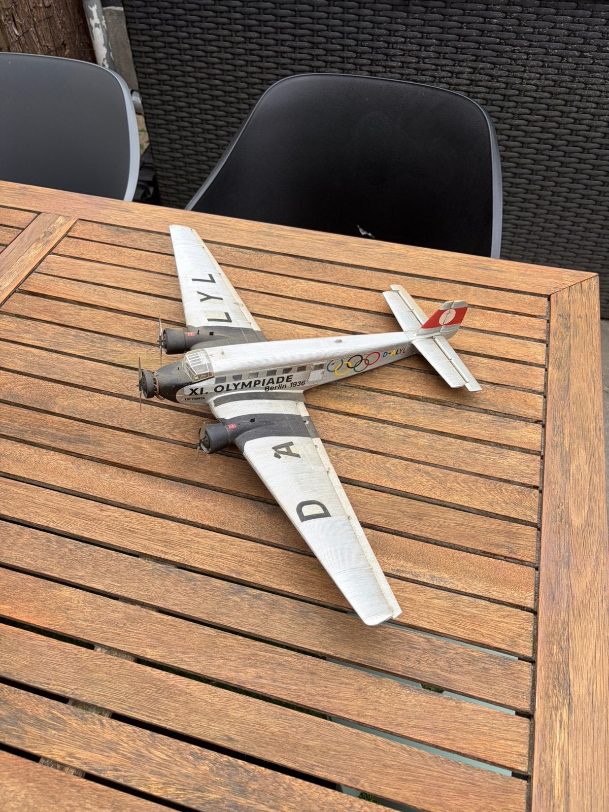 Junkers JU 52 Olympic 1/48, Overige merken, Verzenden, Zo goed als nieuw, Groter dan 1:72