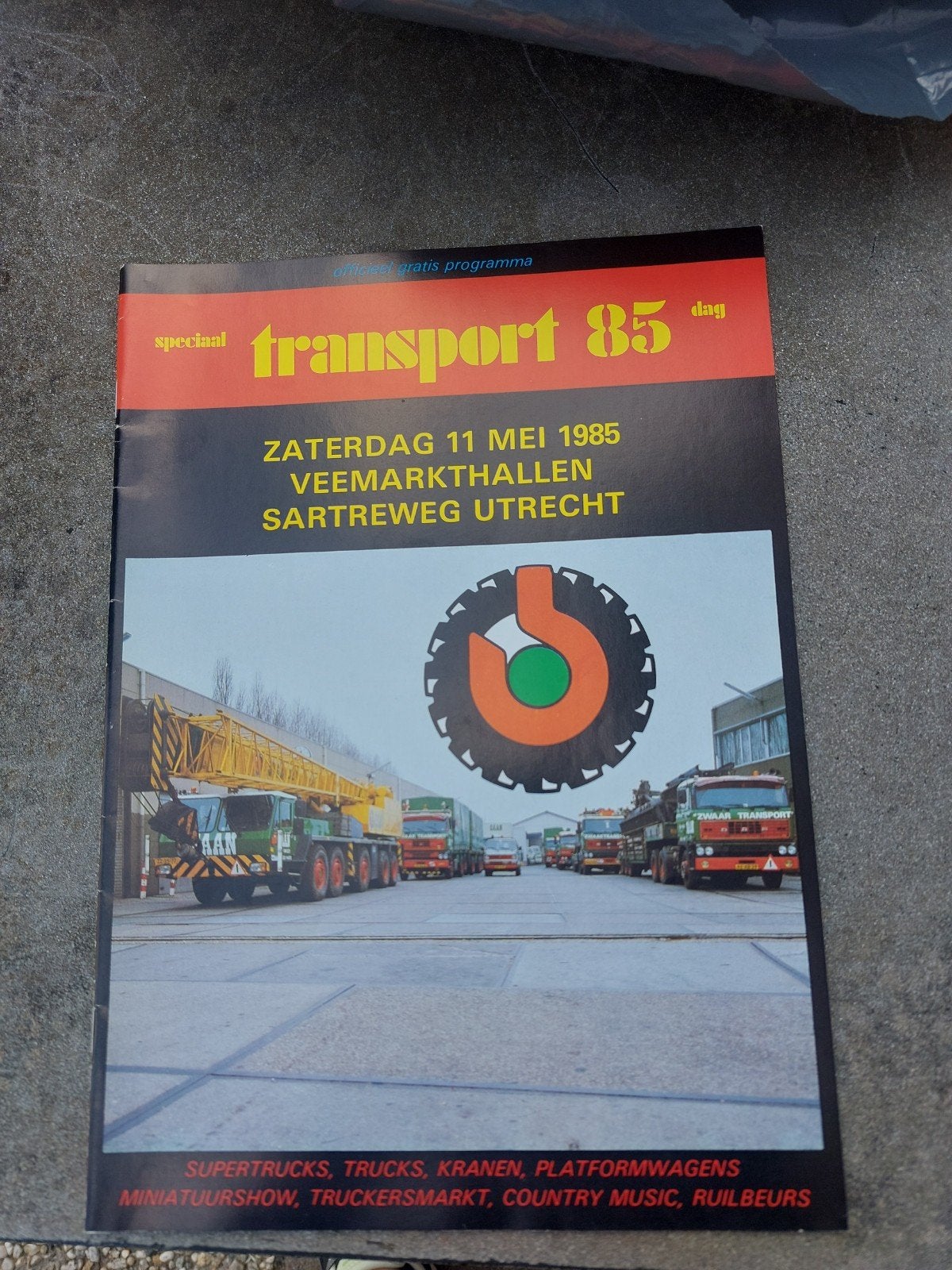 Speciaal Transport 85 Dag Programma - Veemarkthallen Utrecht, Boeken, Ophalen of Verzenden, Gelezen, Vrachtwagen