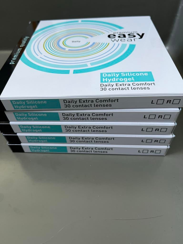 Easy Wear Daily Silicone Hydrogel contactlenzen -1.00, Sieraden, Tassen en Uiterlijk, Uiterlijk | Cosmetica en Make-up, Nieuw