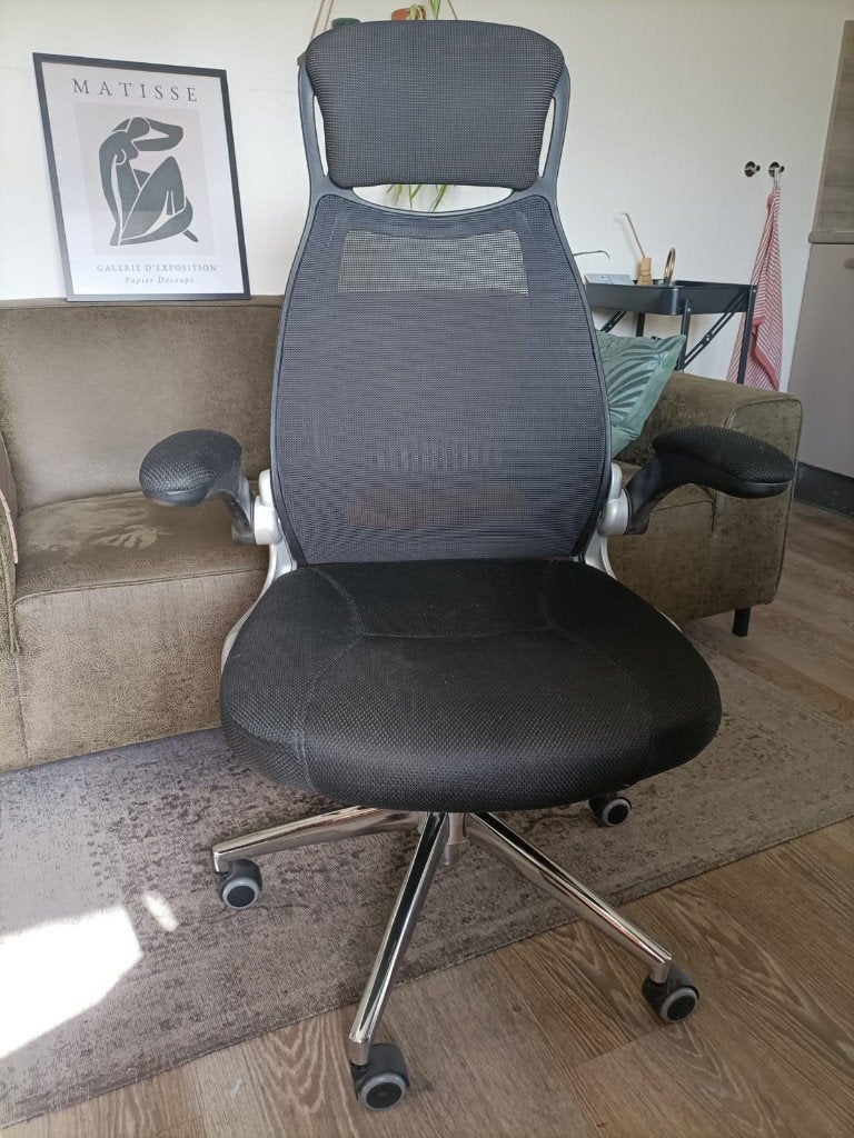 Ergonomic office chair / Ergonomische bureaustoel, Ophalen, Zwart, Bureaustoel, Ergonomisch