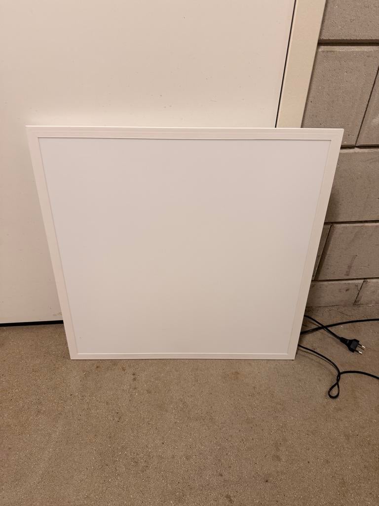 LED Paneel 60x60 cm - Helder Wit Licht, Huis en Inrichting, Lampen | Plafondlampen, Ophalen of Verzenden, Zo goed als nieuw, Metaal