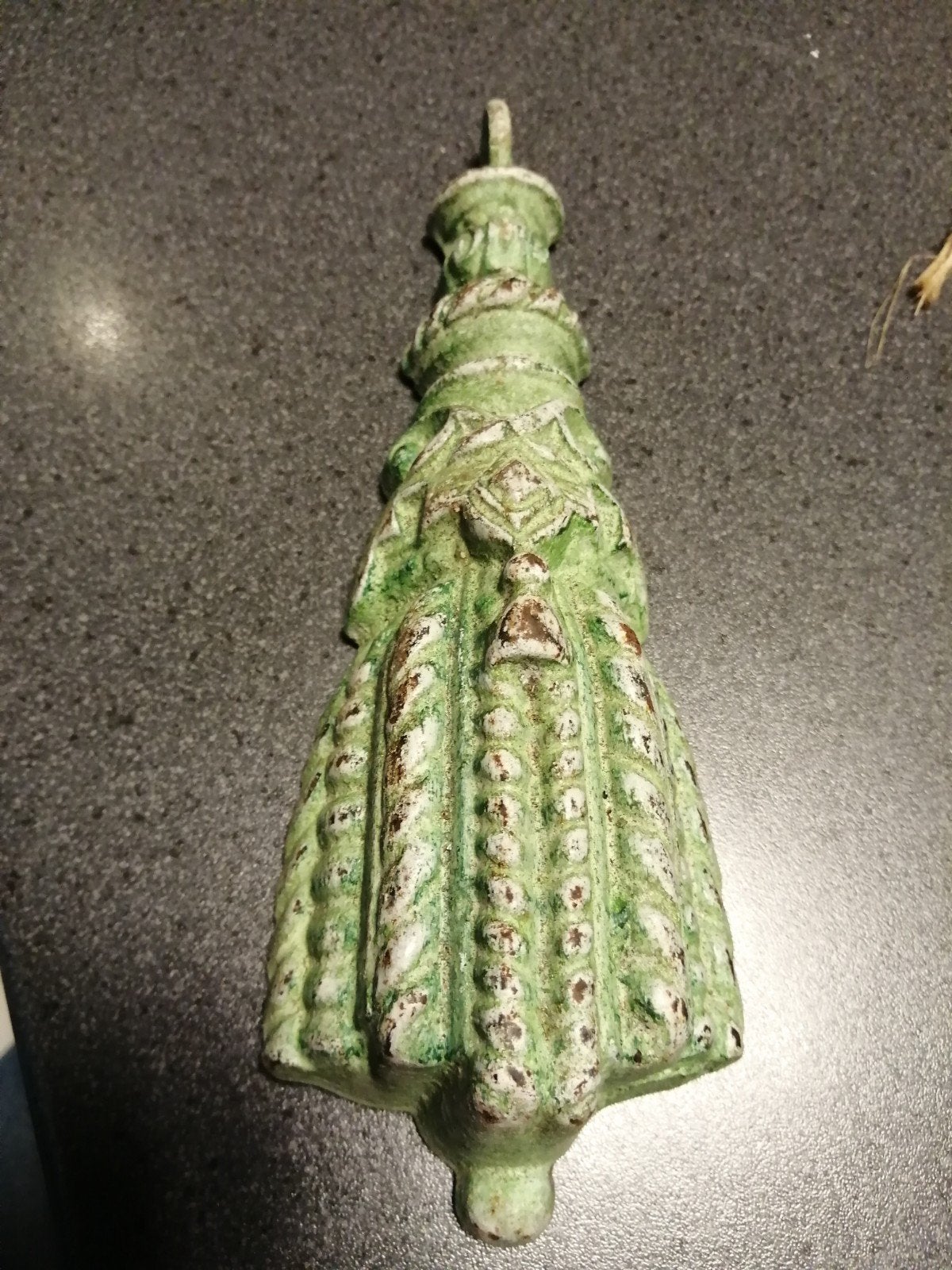 4 ANTIEKE ZWARE GORDIJN CONTRA GEWICHTEN FRANS 20 X7 CM., Antiek en Kunst, Ophalen of Verzenden