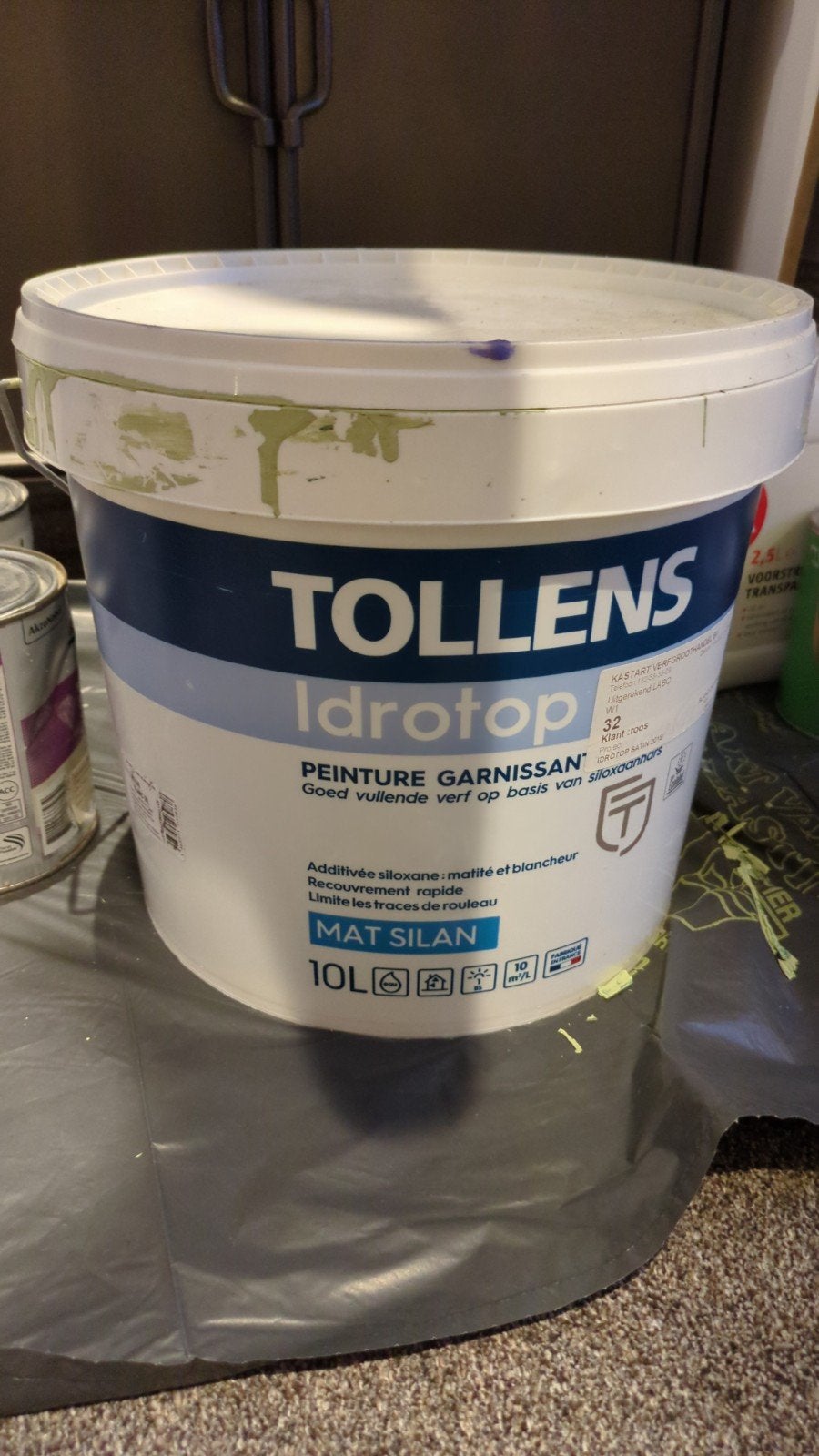 Tollens Mat Silan muurverf FB32 Cooking Apple (groen), Ophalen, 5 tot 10 liter, Groen, Verf