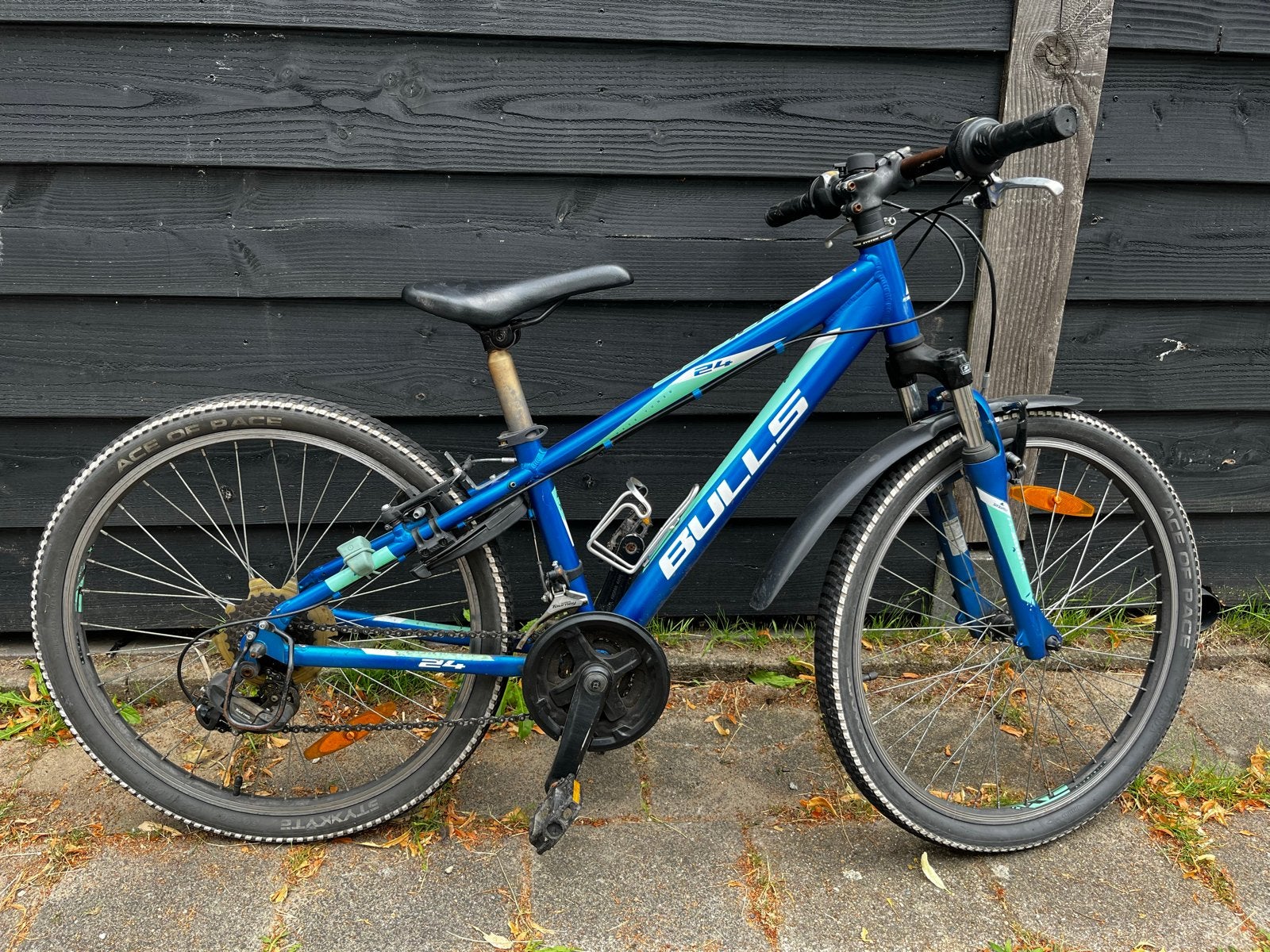 Bulls kinderfiets 24 inch - Blauw met versnellingen, Ophalen, Gebruikt, 24 inch, Versnellingen