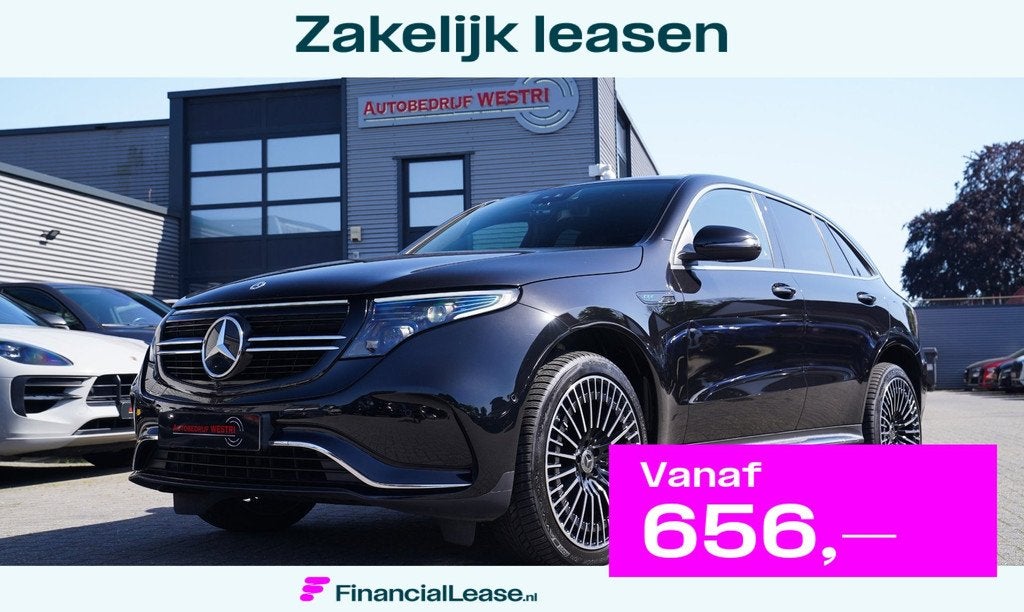 Mercedes-Benz EQC 400 4MATIC AMG Line Premium Plus 80 kWh |C, Zwart, 80 kWh, 1333 min, Zwart