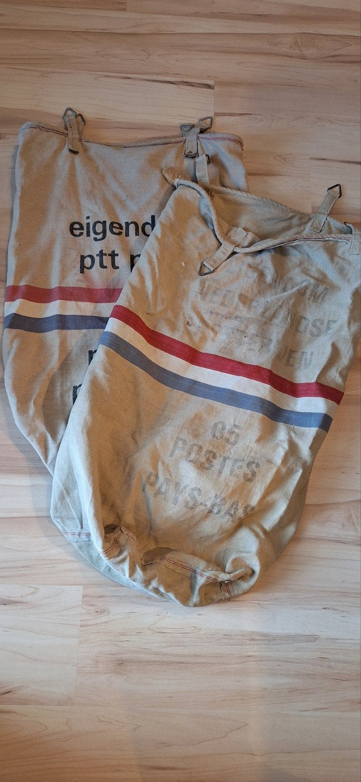 vintage postzakken ptt post, Ophalen of Verzenden, Huis en Inrichting