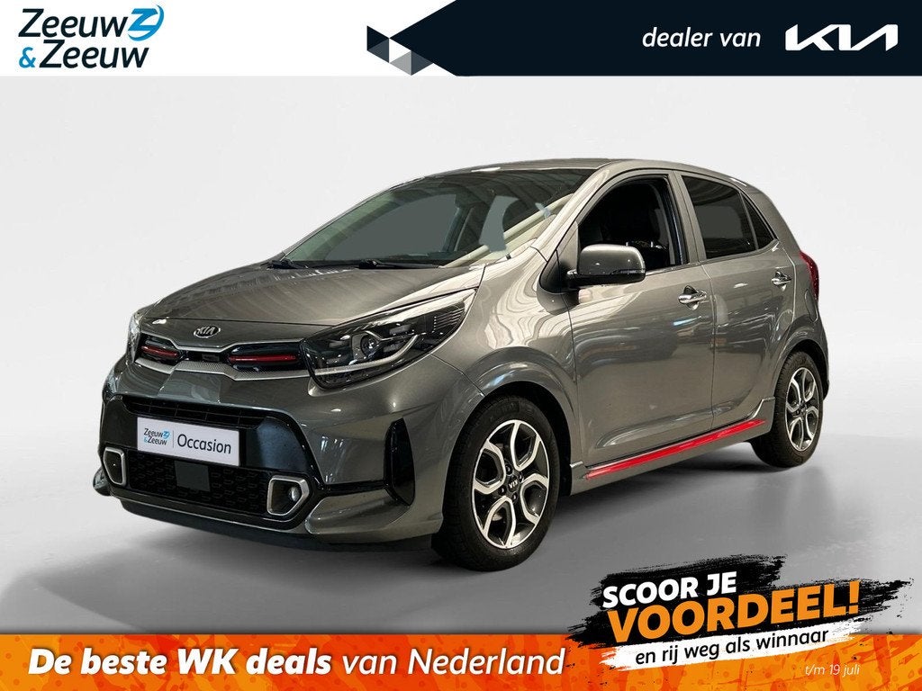 Kia Picanto 1.0 DPi GT-Line | Apple Carplay / Android Auto |, Auto's, Kia, 12 maanden, Gebruikt, 4 stoelen, 23 km/l