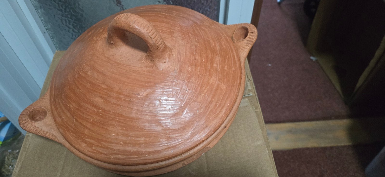 Authentieke Marokkaanse Tajine, Huis en Inrichting, Keuken | Potten en Pannen, Ophalen of Verzenden, Zo goed als nieuw, Tajine