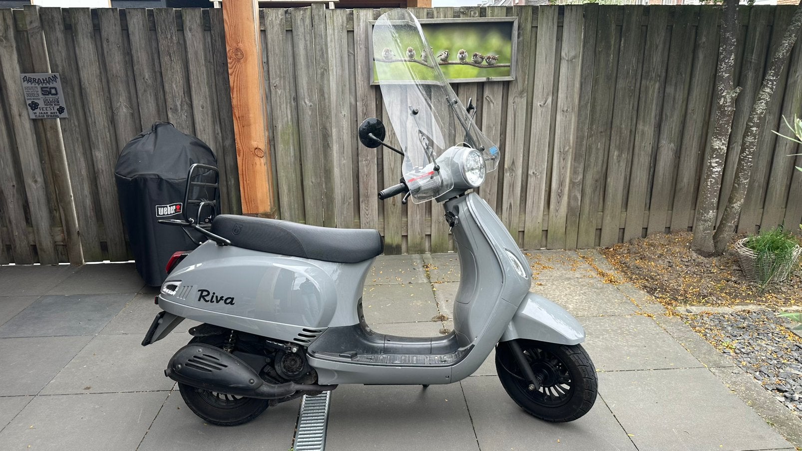 Riva Scooter, Ophalen, Zo goed als nieuw, Maximaal 45 km/u, Benzine