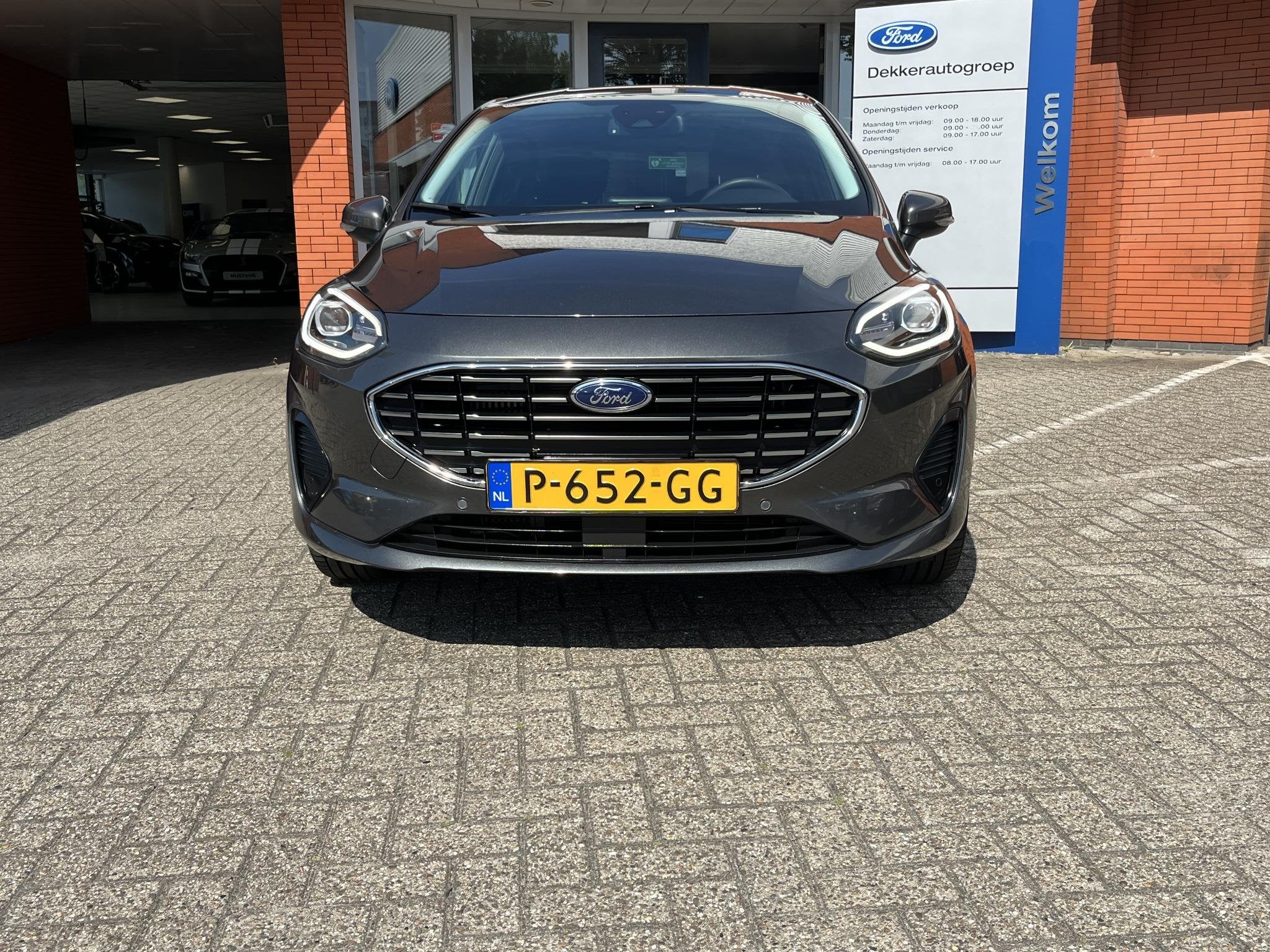Ford Fiesta 1.0 EcoBoost Hybrid Titanium X, Auto's, Ford, Voorwielaandrijving, Gebruikt, Euro 6, 49 €/maand