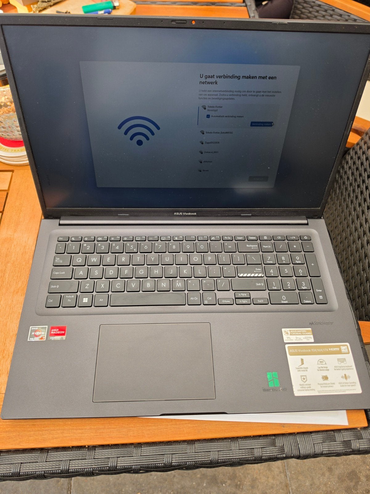 ASUS Vivobook 17X M3704Y Laptop, Ophalen, 2 tot 3 Ghz, ASUS, AMD Ryzen
