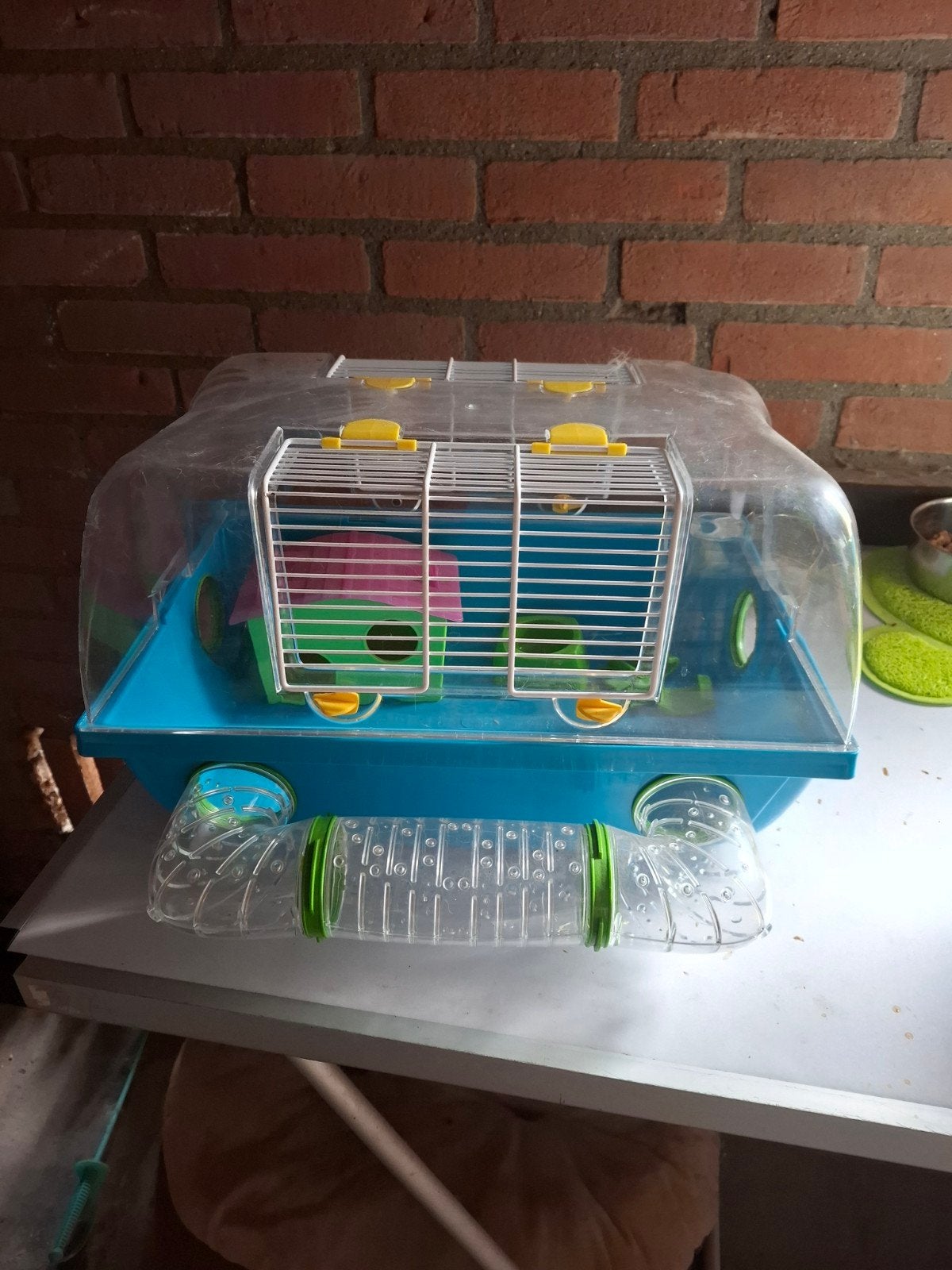 hamster kooi met spullen, Dieren en Toebehoren, Ophalen of Verzenden