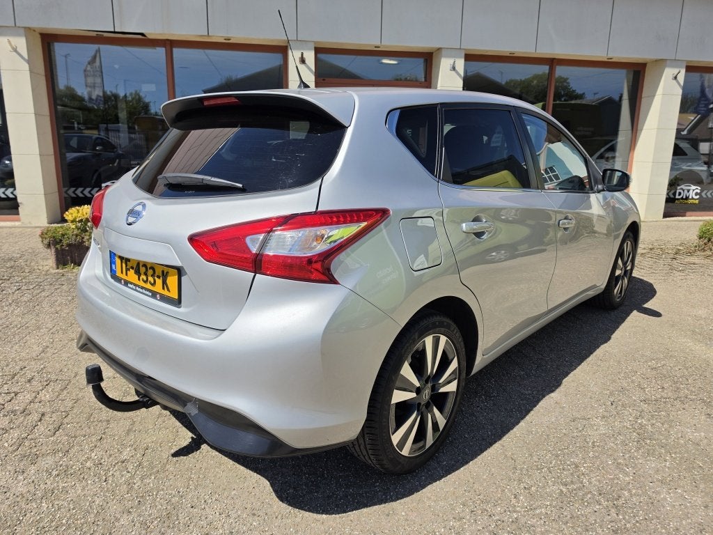 Nissan Pulsar 1.2 DIG-T N-Connecta | Camera | Cruise | Navi, Keurmerk '100% Onderhouden', 12 maanden, Stof, Gebruikt