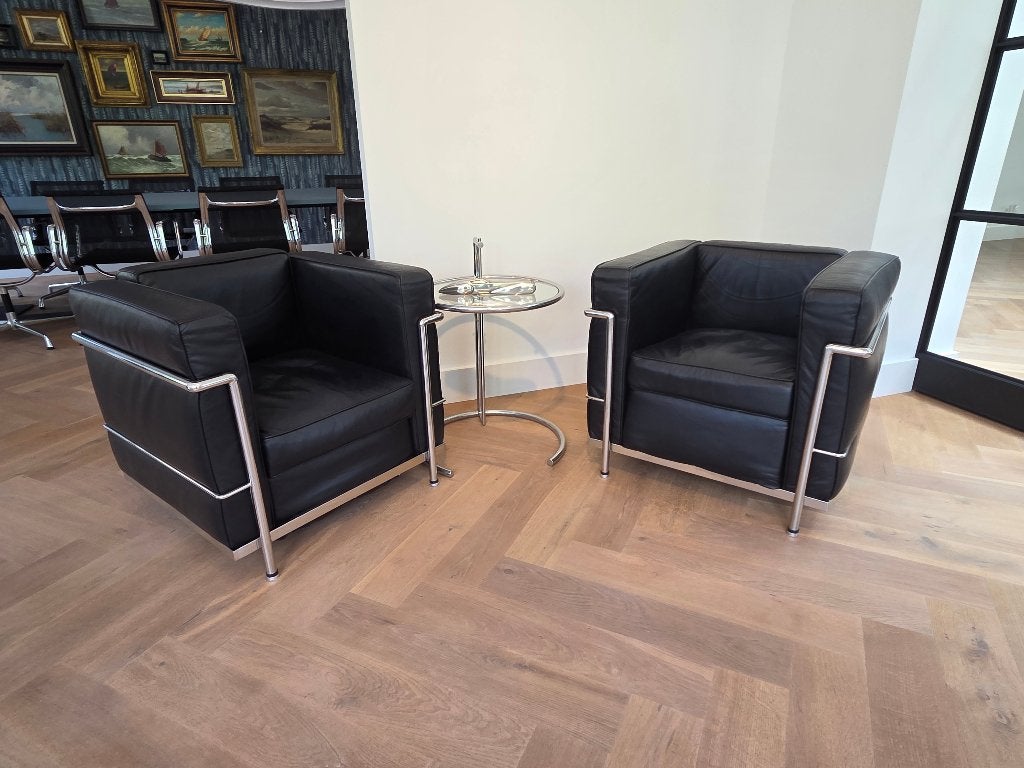 Leren fauteuils, Ophalen, Gebruikt, Minder dan 75 cm, Leer