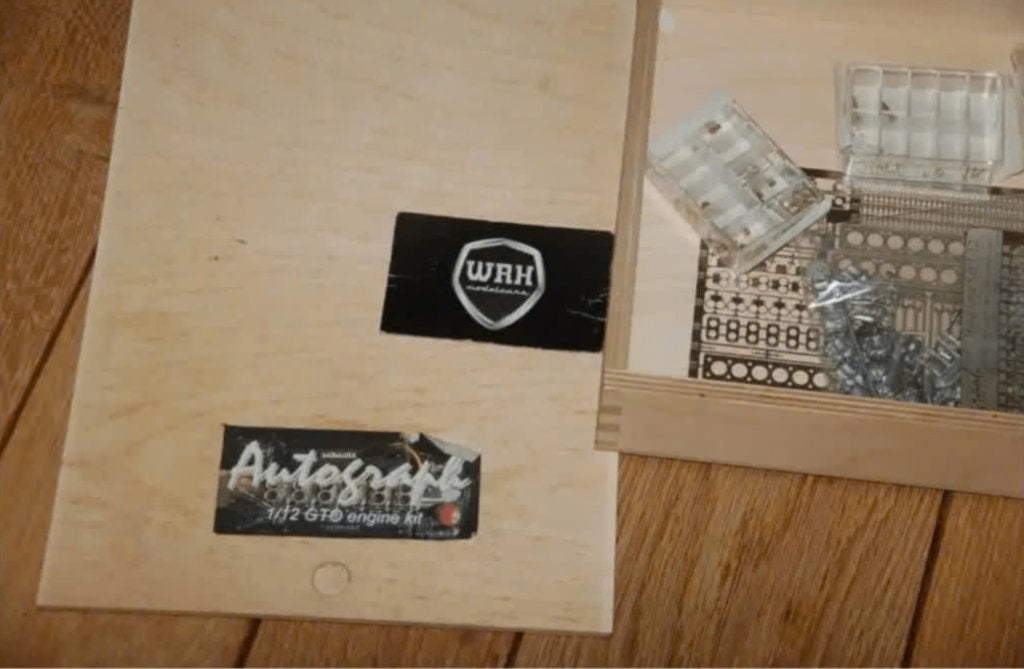 1:12 FERRARI 250 GTO Autograph transkit engine ZIE INFO WRH, Hobby en Vrije tijd, Verzenden, Zo goed als nieuw, Onderdeel