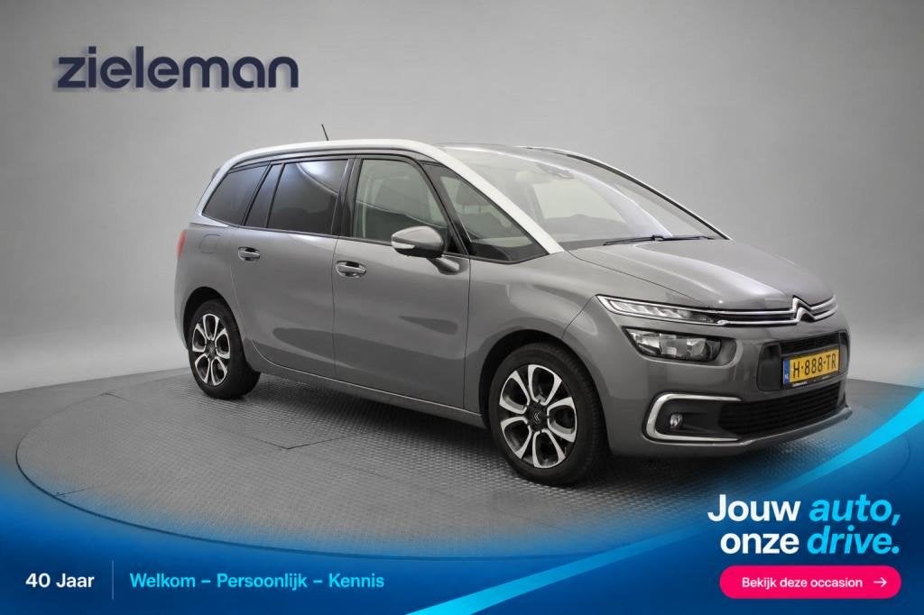 Citroen C4 GRAND SPACETOURER 1.2 PureTech Business 7 Persoon, Auto's, Keurmerk '100% Onderhouden', Gebruikt, 1199 cc, Met garantie (alle)