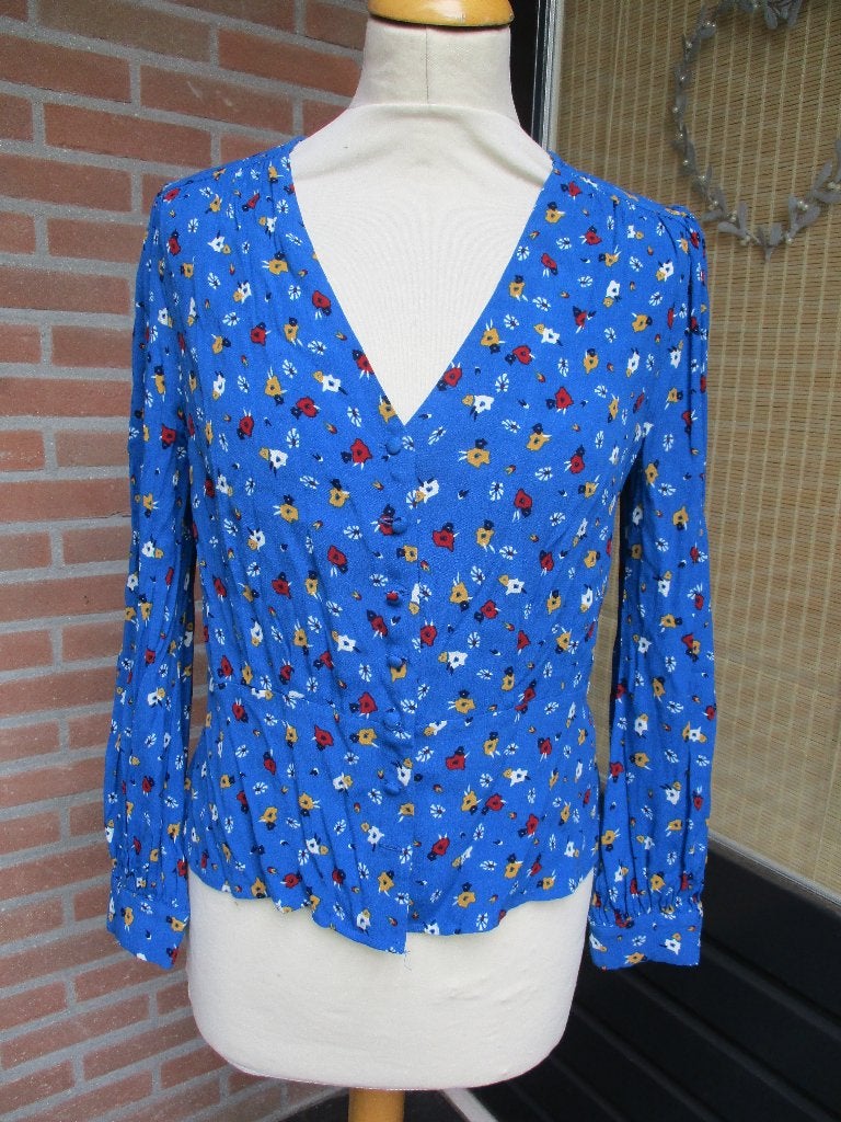 Ba&sh, size M, Kleding | Dames, Blouses en Tunieken, Maat 38/40 (M), Zo goed als nieuw, Ba&sh, Meerkleurig