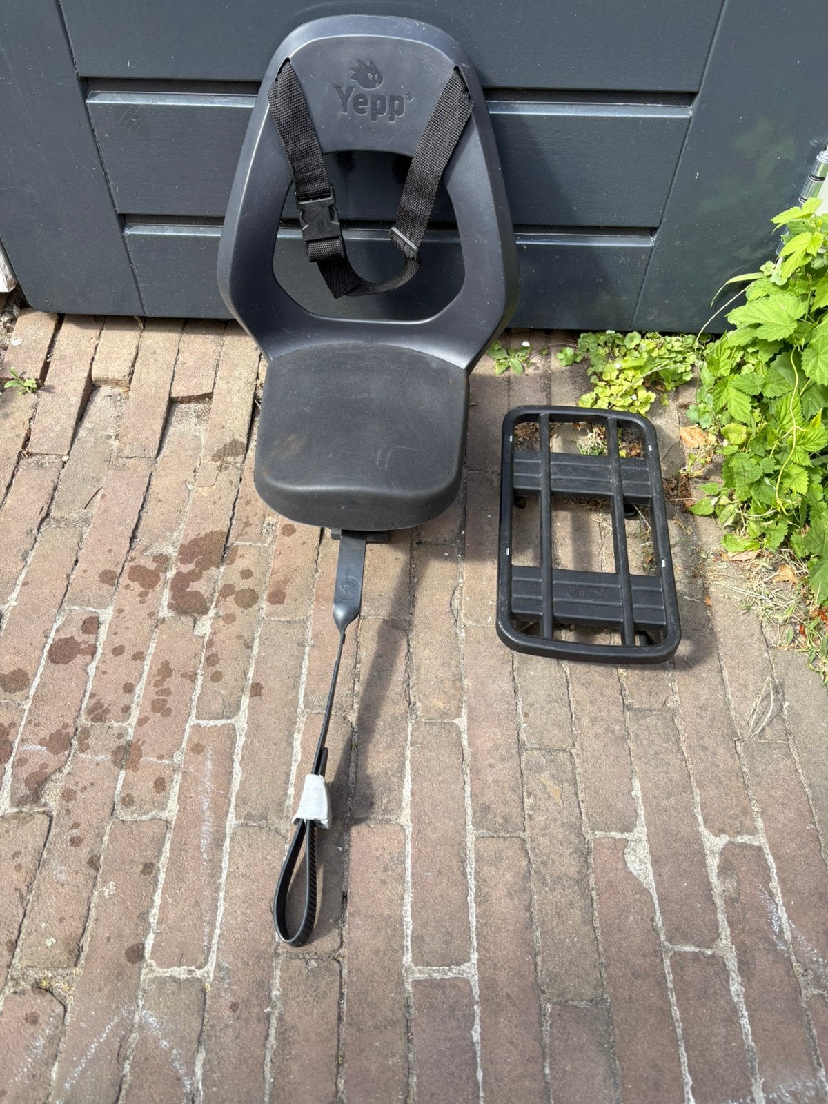Yepp junior + EasyFit adapter, Fietsen en Brommers, Ophalen, Zo goed als nieuw, Achterzitje