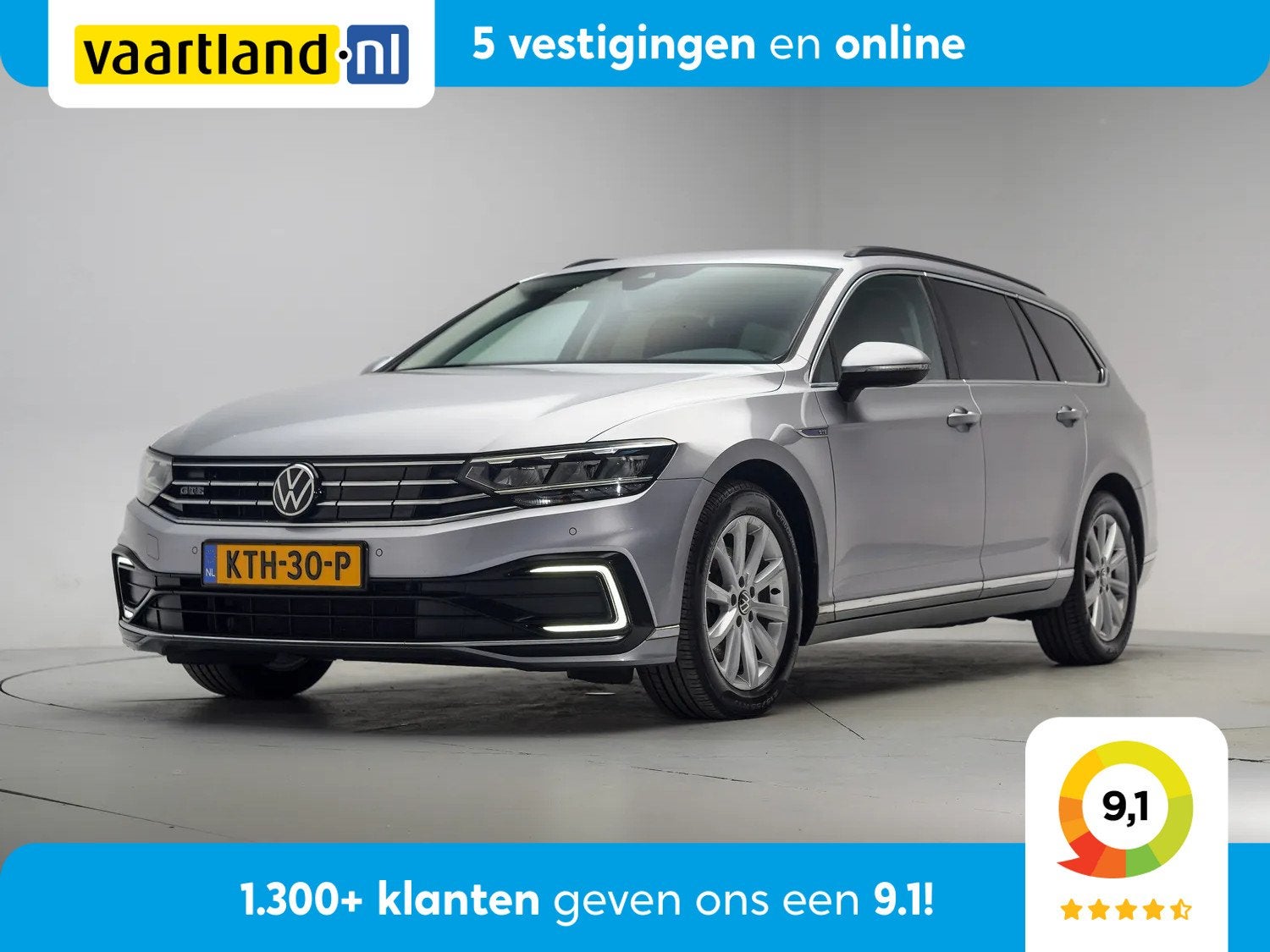 Volkswagen Passat 1.4 TSI PHEV GTE Business [ LED Navi Camer, Auto's, Volkswagen, Automaat, Gebruikt, 4 cilinders, Automatische klimaatregeling