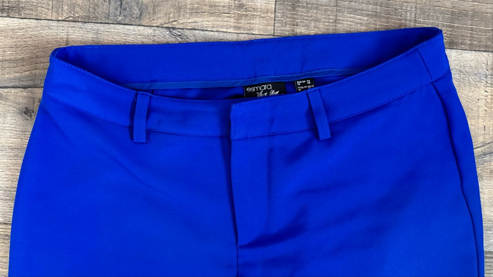 Esmara by Heidi Klum blauwe broek maat 38, Maat 38/40 (M), Blauw, Ophalen of Verzenden, Zo goed als nieuw