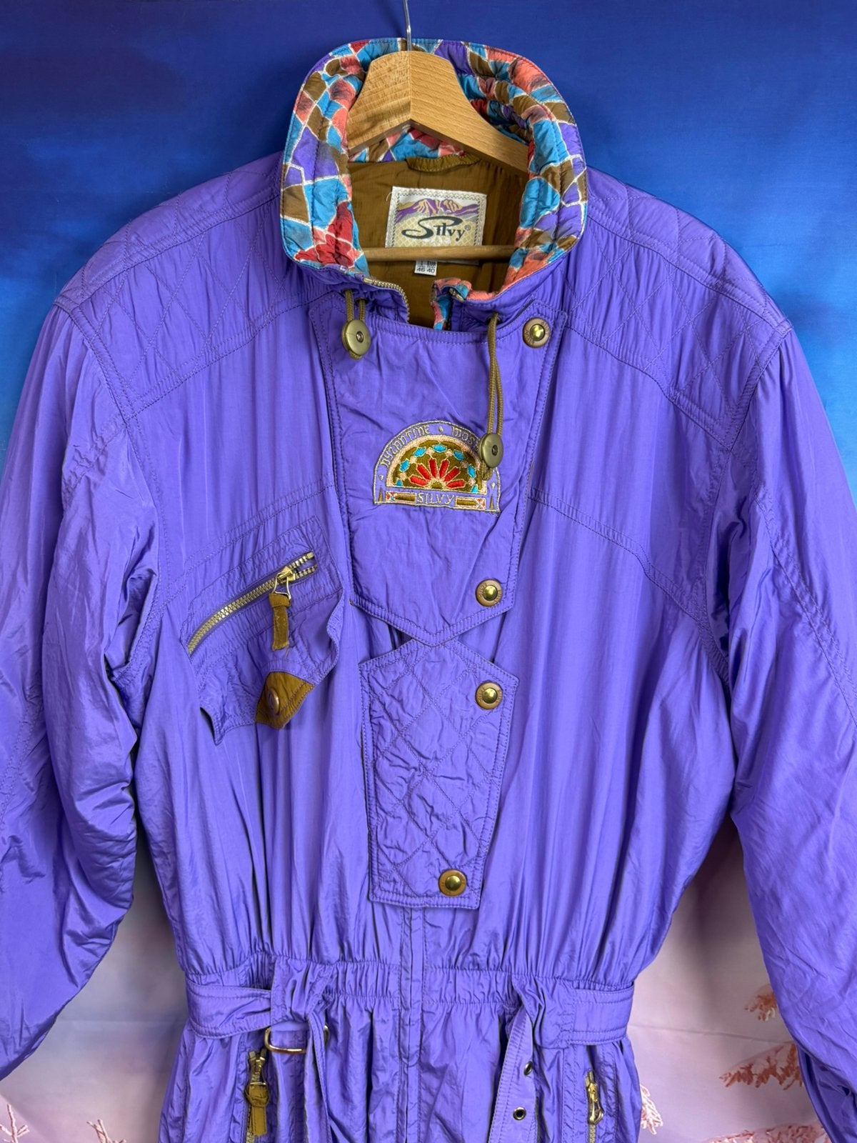 Vintage Fout Skipak van Silvy maat 40 / M, Ophalen of Verzenden, Zo goed als nieuw, Maat 38/40 (M), Pak