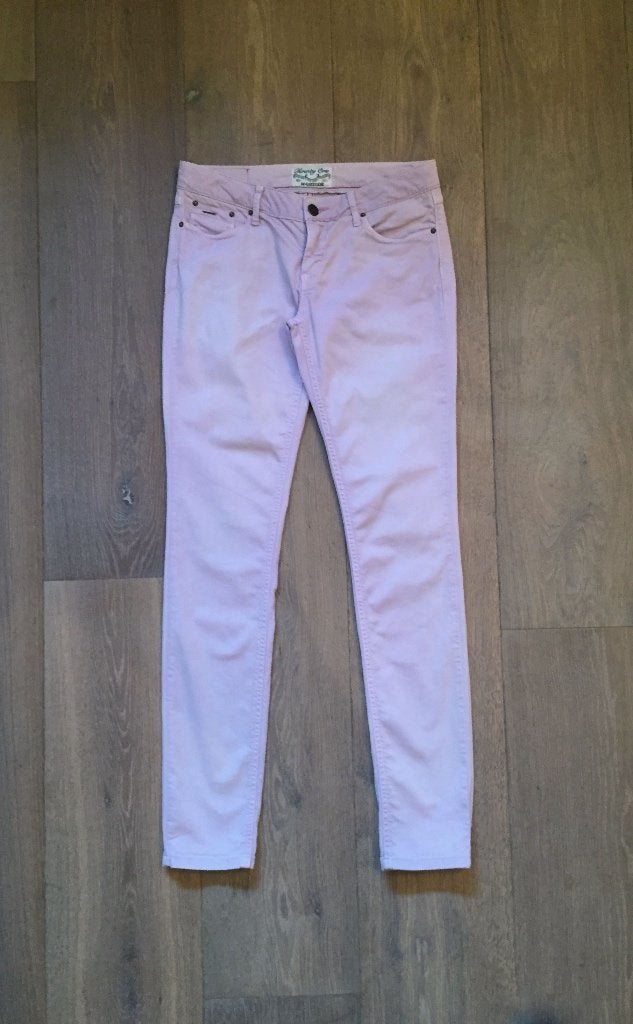 Nieuw: lila-roze jeans; Mc. Gregor; mt 27/34 (dames mt 36), Overige kleuren, Mc. Gregor, Nieuw, Ophalen of Verzenden