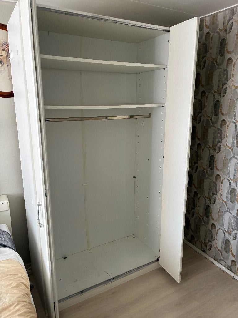 Kleerkast, Ophalen, Overige materialen, Gebruikt, 100 tot 150 cm