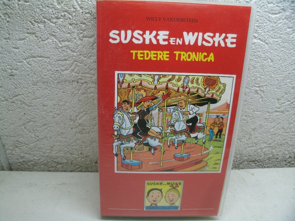 vhs 216a suske en wiske tedere tronica, Alle leeftijden, Ophalen of Verzenden, Zo goed als nieuw