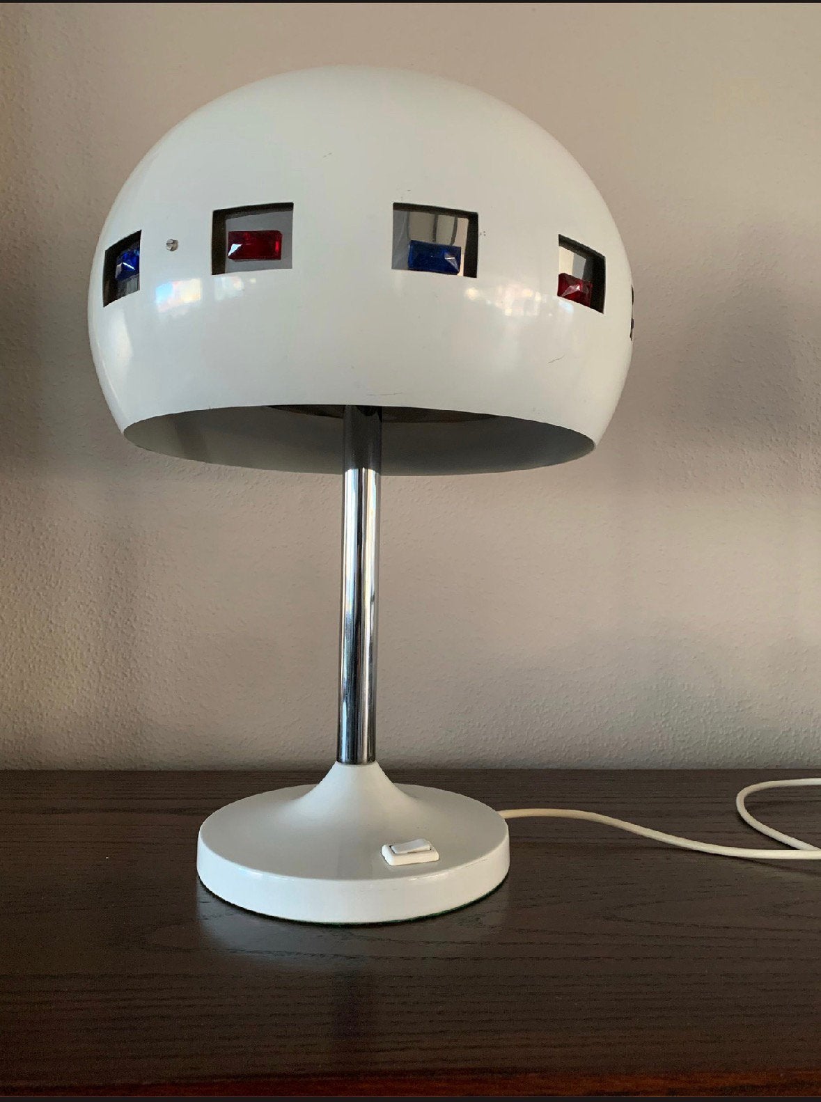 Space Age Lamp, Ophalen of Verzenden, Gebruikt, E27 (groot), Design
