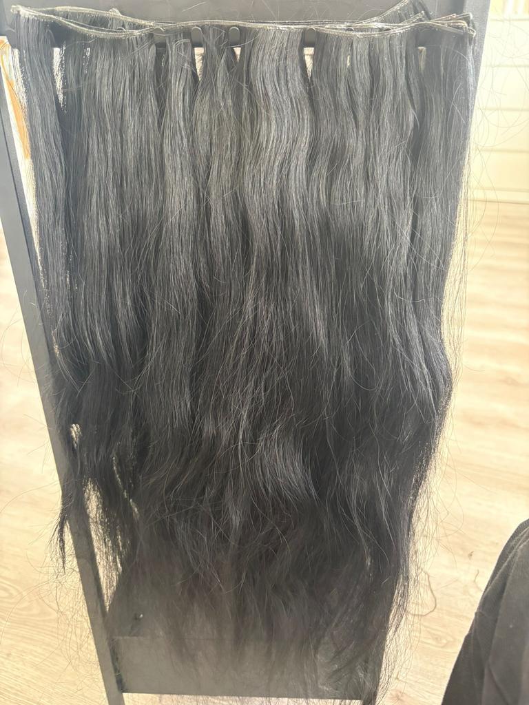 Haar extensions, Ophalen of Verzenden, Zo goed als nieuw, Pruik of Haarverlenging