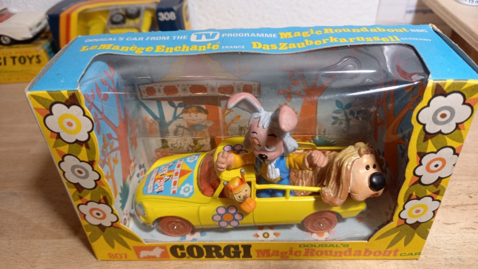 Corgi Toys, GB, #807, Citroën DS, DOUGAL'S, Magic, vvnm/b, Ophalen of Verzenden, Auto, Corgi